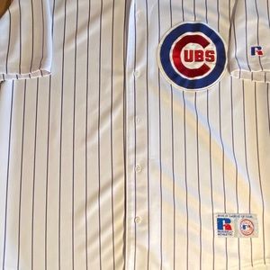 Chicago Cubs Russell Jersey - Plain On Back